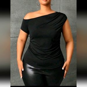 Womens Plus off showlder